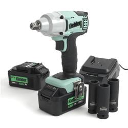 Kielder KWT-002-08 - 1/2" 18v 430Nm Impact Wrench with 2 x 4.0Ah Battery & 3 x Impact Sockets