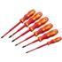 Draper 02167 (965SLIM/6) - Ergo Plus® Slimline VDE Approved Fully Insulated Screwdrivers (6 Piece)