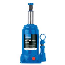 Draper 13107 ʋJ4HL-B) - High Lift Hydraulic Bottle Jack ʄ Tonne)