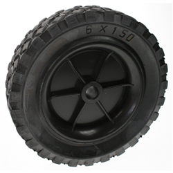 Sealey BTR4.V2-12 - Wheel,fixed rubber ʍ:150 W:37 B:12)