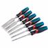 Draper 70419 (DEPTWD/6) - Soft Grip 'Pound Thru' Bevel Edge Wood Chisel Set, 140mm (6 Piece)