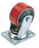 Draper 65526 (606125p) - Swivel Plate Fixing Heavy Duty Polyurethane Wheel