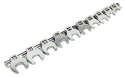 Sealey AK5989 - Crow's Foot Open End Spanner Set 10pc 3/8"Sq Drive Metric