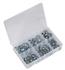 Sealey AB044DE - O-Clip Double Ear Assortment 140pc