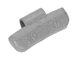 Sealey WWAH20 - Wheel Weight 20g Hammer-On Plastic Coated Zinc for Alloy Wheels Pack of 100