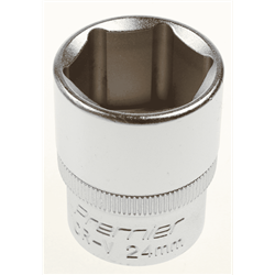 Sealey At00055 - Socket 1/2"Dr 24mm (Satin/Chrome)