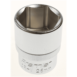 Sealey At00056 - Socket 1/2"Dr 26mm (Satin/Chrome)